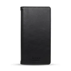 【 NANO universe 正規品 】 iPhone17 対応 ケース 手帳型「 ロゴ手帳ケース 」ナノユニバース スタンド カード収納 ミラー付き アイフォン17用 iPhone 17用 ブランド スマホケース (ブラック)のサムネイル