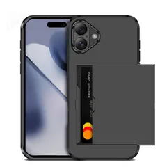 for iPhone 16 ケース カード入れ 手帳型 アイフォン16ケース カード収納 背面 米軍MIL規格 耐衝撃 スマホケース iphone16 携帯ケース 落下防止 全面保護 指紋防止 画面レンズ保護 マット質 カバー 携帯ケース いphone16 6のサムネイル