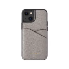 COGURE コグレ iPhone15 ケース 本革 シュリンクカーフレザー カード入れ シンプル おしゃれ ギフトボックス付き COPC2 グレージュのサムネイル