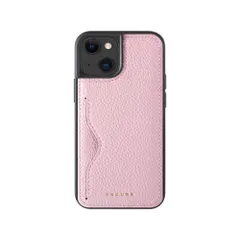 COGURE コグレ iPhone15 ケース 本革 シュリンクカーフレザー カード入れ シンプル おしゃれ ギフトボックス付き COPC1 ピンク【Pink】のサムネイル