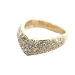 ヴァンドーム VENDOME リング 指輪 ダイヤ V字 K18 0.70ct ゴールド色 9号 アクセサリー /MQのサムネイル