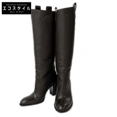 GUCCI　グッチ　317032 チャンキーヒール ロングブーツ　35 1/2のサムネイル