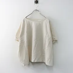 美品 2025SS エヴァムエヴァ evam eva cotton pullover コットンプルオーバー M＼アイボリー シャツ ブラウス【2400015051918】のサムネイル