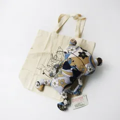 ボビーダズラー BOBBY DAZZLER かえる ぬいぐるみ 一点物 花柄 ベージュ系／雑貨 ロンドン【2400014992274】のサムネイル