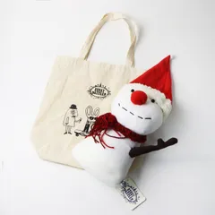 ボビーダズラー BOBBY DAZZLER 雪だるま ぬいぐるみ＼ホワイト 一点物【2400014992045】のサムネイル