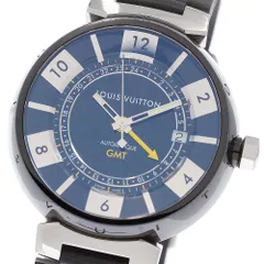 ルイ・ヴィトン LOUIS VUITTON Q113K タンブールインブラック GMT デイト 自動巻き メンズ _969110のサムネイル