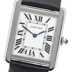 カルティエ CARTIER W5200005 タンクソロSM クォーツ レディース 保証書付き_964101のサムネイル
