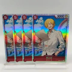 【ST31】4枚 サンジ SR / ONEPIECE CARD スタートデッキ 赤 モンキー・D・ルフィ ワンピカードのサムネイル