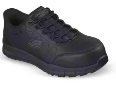 スケッチャーズ レディース シューズ スニーカー Skechers Work Nampalloy Safety Toe SlipOn Black ブラックのサムネイル