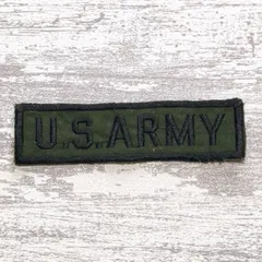 ES41 ベトナム 戦争 ワッペン 1枚 US ARMY ネームテープ パッチ 米陸軍 ナム戦 ミリタリー サバゲー 装備 カスタム 胸パッチ 緑 刺繍のサムネイル