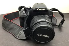 【中古品・現状品】デジタル一眼レフカメラ　レンズ2個セット　動作確認済　Canon キャノン　Cｰ92