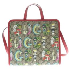 美品 GUCCI チルドレンズ GGスプリーム ミスターハッピー トートバッグ