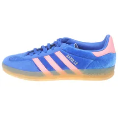 adidas (アディダス) GAZELLE INDOOR ガゼルインドアー ローカットスニーカー シューズ ブルー/ピンク US7/24cm IG6785 レディースのサムネイル