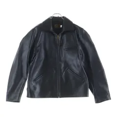 TROPHY CLOTHING (トロフィークロージング) Humming Bird Jacket Genuine Horsehide ホースハイド レザー ハミングバード ジャケット ブラックのサムネイル
