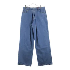 Alexander McQueen (アレキサンダーマックイーン) ストレートデニムパンツ インディゴブルー #50 754545のサムネイル