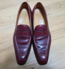 John Lobb RIO UK7E スエード ローファー LOPEZ ロペス - メルカリ