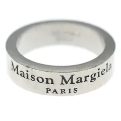 Maison Martin Margiela (メゾンマルタンマルジェラ) LOGO RING ロゴリング シルバー SM1UQ0064のサムネイル