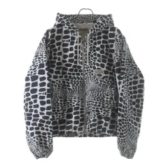 STUSSY (ステューシー) 26SS WORK JACKET UNLINED CANVAS LEOPARD 115913 キャンバス フーディジャケット ホワイトのサムネイル