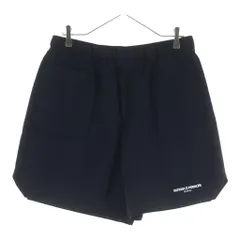 SUNSEA (サンシー) フロントポケット ジップフライ ハーフスラックスパンツ ショーツ ブラック SUNSEA2939のサムネイル