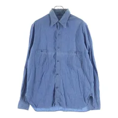 NIGEL CABOURN (ナイジェルケーボン) USN CHAMBRAY SHIRT シャンブレーシャツ 長袖シャツ ブルーのサムネイル