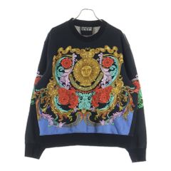✨未使用級✨ VERSACE JEANS COUTURE バロック柄 トレーナー - メルカリ