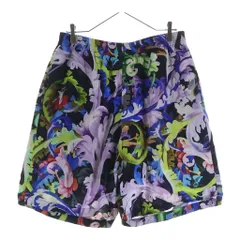VERSACE (ヴェルサーチ) Baroccoflage Shorts バロッコフラージュ レーヨン ハーフパンツ ショーツ マルチカラー A86432のサムネイル