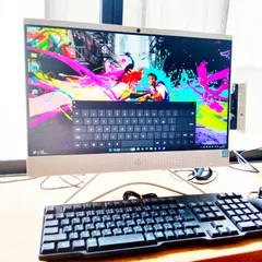 一体型 タッチ液晶 9世代 i3 9100T 256G/SSD NVMe ＋ 2.0T / 8G 1920x1080 HP HP 22-C0131jp GFF03のサムネイル