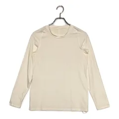 中古 メンズ シーダブリュエックス CW-X インナー L アイボリー 白系 クルーネック メッシュ 春秋のサムネイル