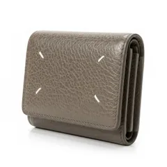g11 《極美品》 Maison Margiela メゾンマルジェラ スリーフォールド ウォレット Try Fold Wallet SA3UI0010 グレー レザーt18rのサムネイル