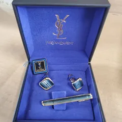 【おまけつき】イブサンローランYves Saint Laurent カフス ネクタイピンセットのサムネイル