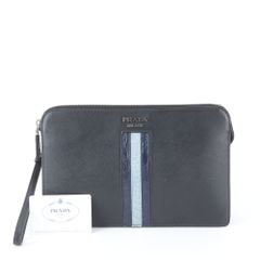 美品・Gカード付き✨】プラダ VIAGGIO ビジネスバッグ サフィアーノ 黒