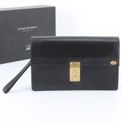 dunhill クラッチバッグ ダイヤルロック式 ブラック - メルカリ