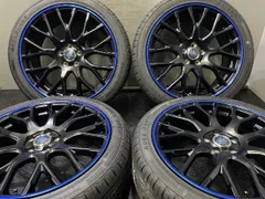 新品 26年 バランス済【ROCKBLADE 215/45ZR18】夏タイヤ【BLEST Bahnsport Type 902 18インチ 7J5HPCD100+48】ブラック プリウス等(VTH382)のサムネイル