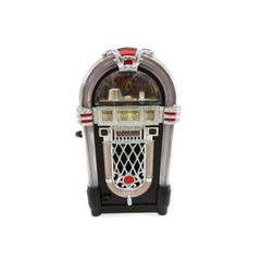 レトロ調 ジュークボックス型 ラジオ CDプレーヤー - メルカリ