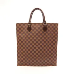 LOUIS VUITTON ルイ・ヴィトン サックプラ ダミエエベヌ トートバッグのサムネイル