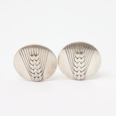 GEORG JENSEN ジョージ ジェンセン カフス 貝殻 シルバー925 - メルカリ