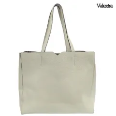 美品 ヴァレクストラ Valextra Vライン ソフト レザー トート バッグ A4収納可 レディースのサムネイル