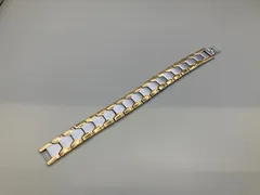 メンズ ブレスレット ステンレス製 ゴールド＆シルバー コンビのサムネイル