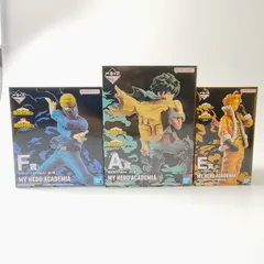 僕のヒーローアカデミア ヒロアカ 一番くじ フィギュア A賞 緑谷出久 E賞 ホークス F賞 ベストジーニスト 3種セット 新品未開封【TE0711】のサムネイル