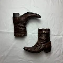 00s Archive alfredoBANNISTER Leather Engineer Bootsのサムネイル
