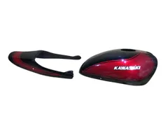 KAWASAKI　ゼファー400　ZR400C　社外　外装セット　タンクカバー　テールカウル　セット　カスタム　補修ベースにも（中古）TOS-Z4590のサムネイル