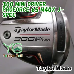 ドライバー テーラーメイド 300 MINI DRIVER/PROFORCE 65 M40X J-SPEC/S/11.5[152759]のサムネイル