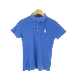 ラルフローレン RALPH LAUREN GOLF ポロシャツ L 青 ブルー 半袖 ロゴ刺繍 /AO24 ■ECD001のサムネイル