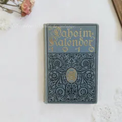 1919年版アルマナック -豊富な内容と古書ならではの美しい風合い- 年鑑/アンティーク/アンティーク本/アンティーク洋書/ディスプレイ/ フラクトゥール古書のサムネイル
