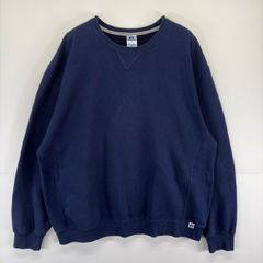 90s RUSSELL ATHLETIC スウェット ネイビー - メルカリ