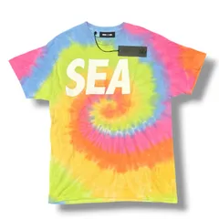 参考上代9900円 WIND AND SEA T-SHIRT TIEDYE 半袖Tシャツ カットソー タイダイ ウィンダンシー WDS-0-SGT-25-Q4-CS-02 マルチカラー M （3330M）のサムネイル
