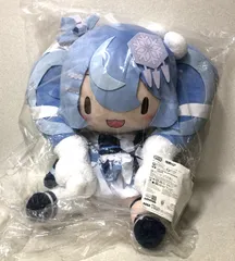 D762 雪ミク2025 どでかジャンボ ふわふわぬいぐるみ 266262061のサムネイル