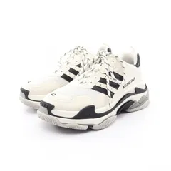 バレンシアガ BALENCIAGA スニーカー BALENCIAGA × adidas TRIPLE S トリプルS 710021 レザー ×adidas トリプルS スニーカー メンズ Used Aのサムネイル