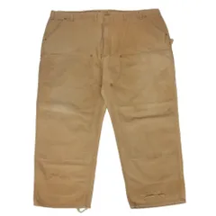 Carhartt カーハート ダック ダブルニー ペインター ワーク パンツ ベージュ系 50x30【中古】のサムネイル