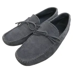 TOD’S トッズ ゴンミーニ ドライビング スエード レザー シューズ チャコール系 6.5【中古】のサムネイル